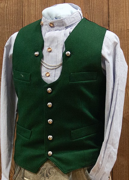 Ketterlweste für Kinder grün, Grasegger