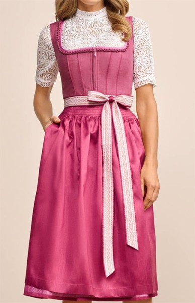 Dirndl "Vianne", pink, 70cm, Krüger