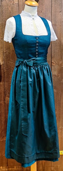 Damen Dirndl "Meli", blaugrün, Wenger