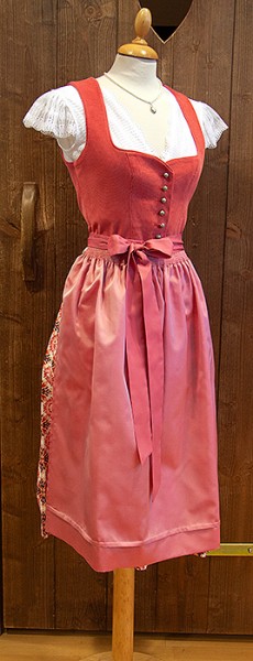 Midi-Dirndl "Madlin", flamingo, Wenger