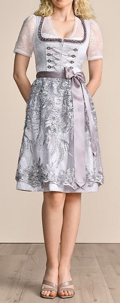 Midi-Dirndl "Macie", grau, Krüger