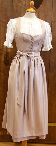 Langes Dirndl "Sabina", rosa, Wenger