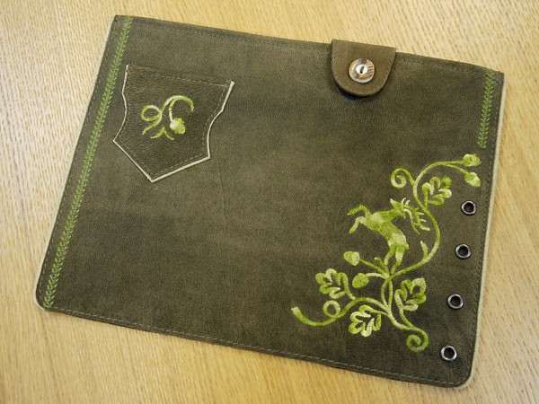 iPad-Tasche Nubuk