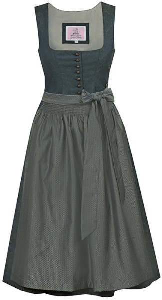 Midi-Dirndl "Eggenthal", tanne, Marjo 70cm