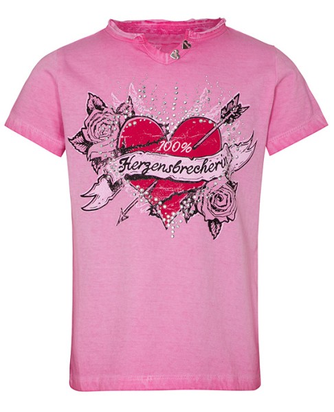 Madln-T-Shirt "Anni", pink, hangowear