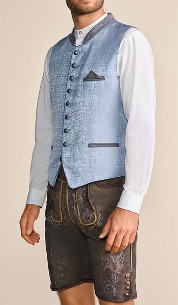 Herrenweste "Aiden", blau, Krüger