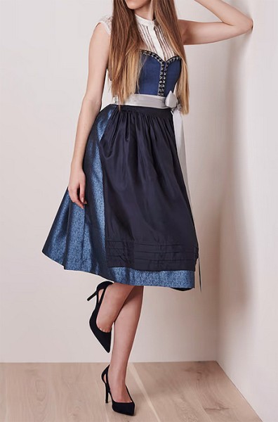 Midi Dirndl „Stefanie“ dunkelblau, Krüger