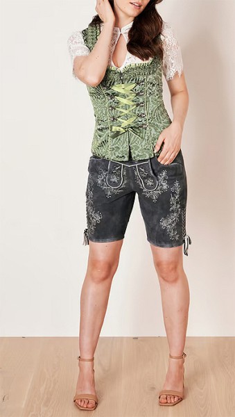 Trachtenmieder "Wibke" in grün, Krüger