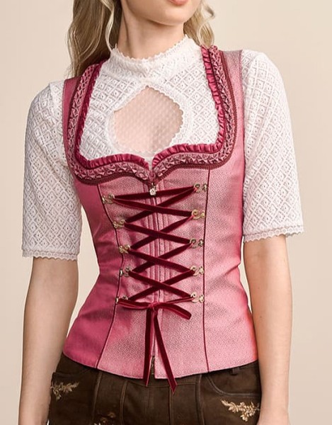 Damenmieder "Larina“, rot, Krüger