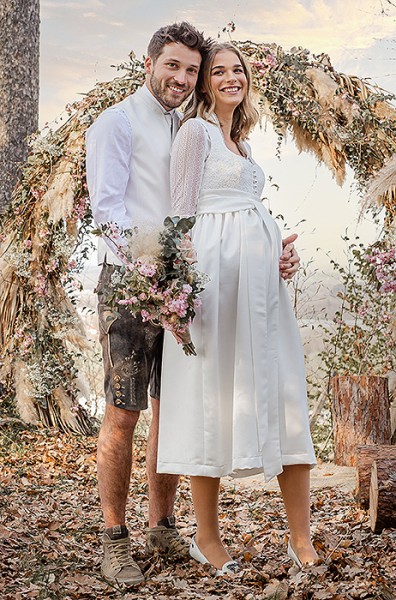 Umstandsbrautdirndl "Beatrice", Wenger