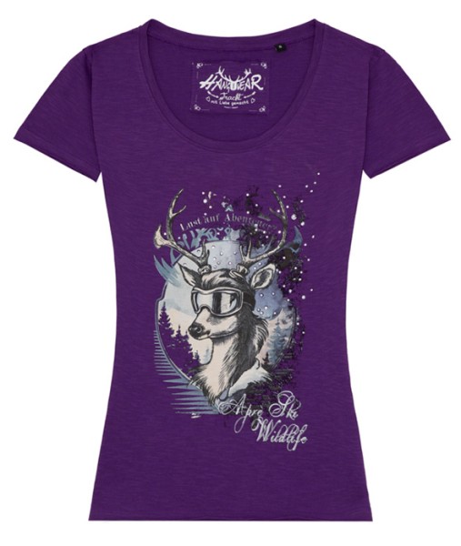 T-Shirt "Gemma", violett, hangOwear