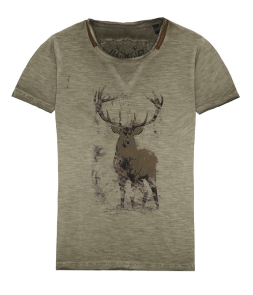 Kinder T-Shirt "Günther", oliv, hangOwear