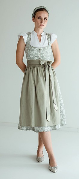 Dirndl "Alma", grün, Alpenfee