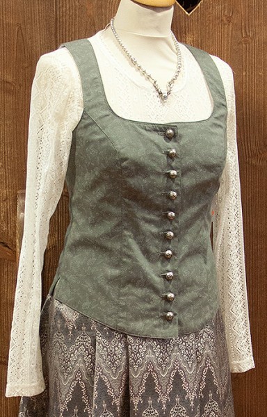 Damenmieder Elena, grau geblumt, Kaiseralm