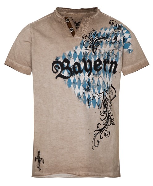 Buam T-Shirt „Zerres“, braun, Hangowear