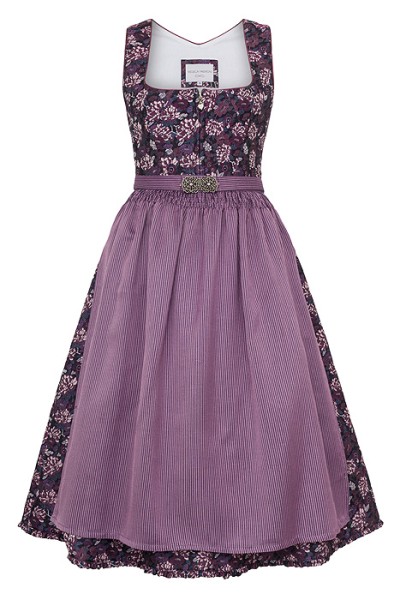 Midi-Dirndl „Willow“, lila, Melega