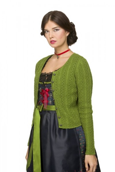 Strickjacke Liz "grün" der Firma Stockerpoint