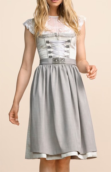 Dirndl "Nieves", beige, 60cm, Krüger