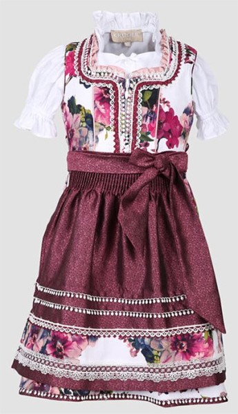 Kinderdirndl "Jessica", Blumen, Krüger