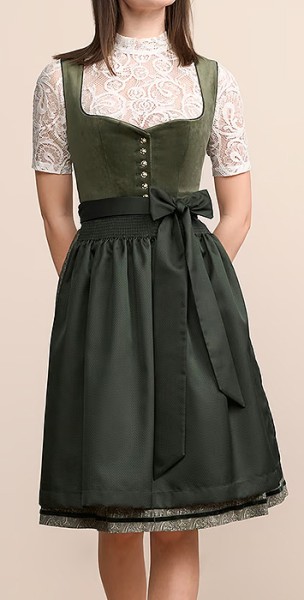 Dirndl "Iny", waldgrün, Krüger