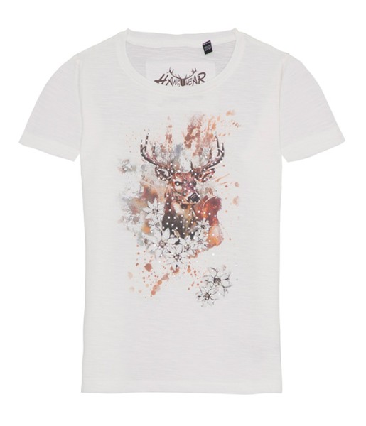 Damenshirt „Goldie“, off-white, hangowear
