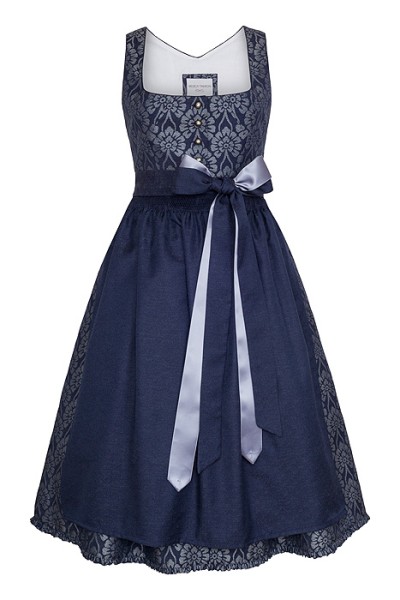 Midi-Dirndl „Ziara“, dunkelblau, Melega