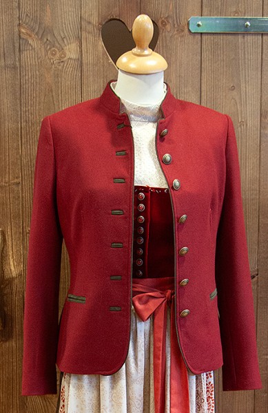 Trachtenblazer in rot, Frederic Meisner