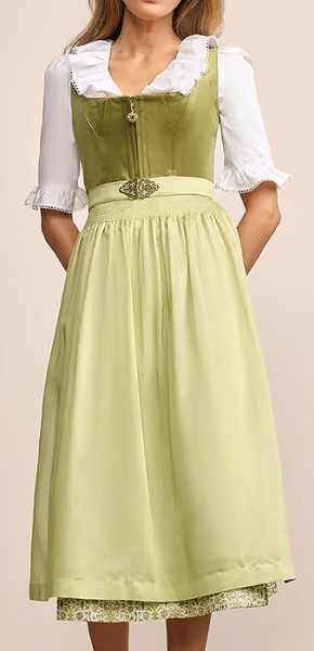 Dirndl "Danute", grün, Krüger