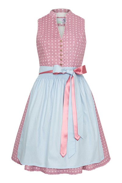 Midi-Dirndl "Jill", rosa, Alpenfee