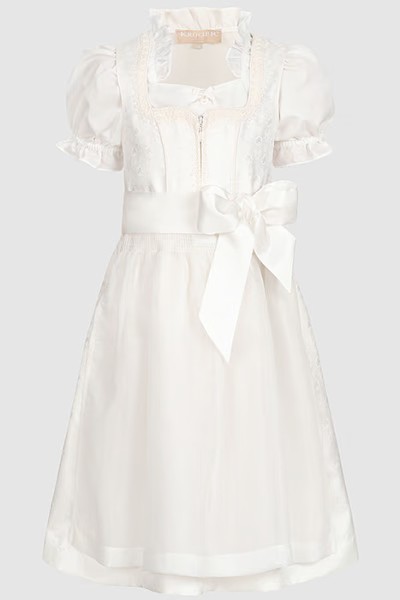 Kinderdirndl "Alke", weiß, Krüger