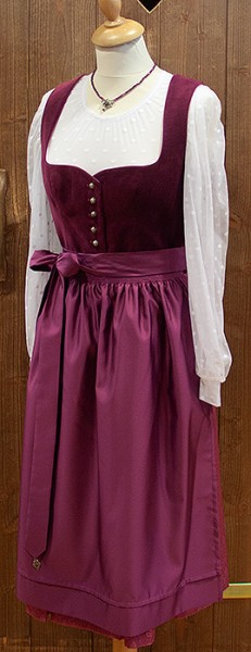 Midi-Dirndl "Alina", beere, Wenger