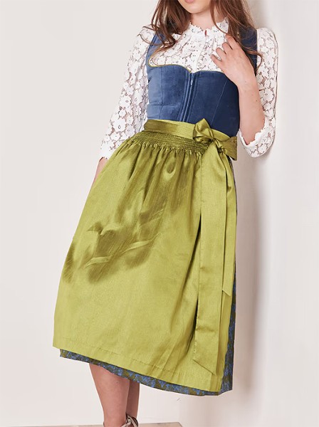 Midi-Dirndl „Joanne“, blau, Krüger