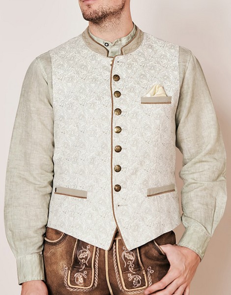 Trachtenweste „Ivan“ in beige, Krüger